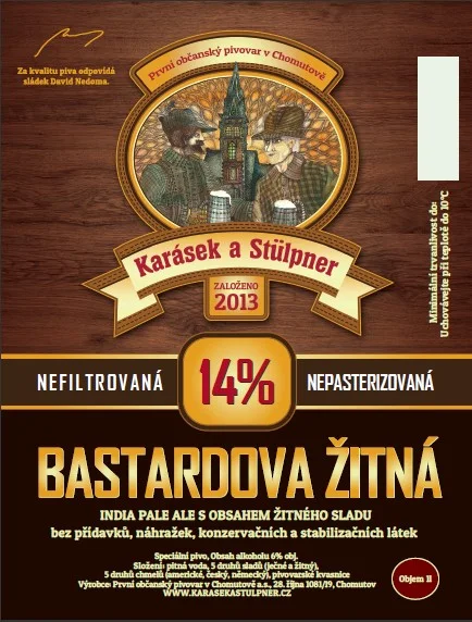 BASTARDOVA ŽITNÁ 14